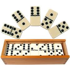 Premium Set Of 55 Double Nine Dominoes With Wood Case Brown Price 12 97 Free Shipping Tile Games Dominoes Set Domino Games
