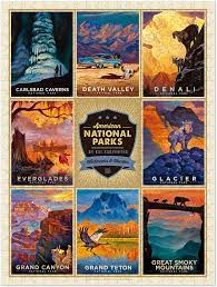 Nationalparks der usa, der türkei, china, japan, großbritannien und anderen ländern. Amazon Com Americanflat 500 Piece National Parks Jigsaw Puzzle 18x24 Inches By Anderson Design Group Toys Games