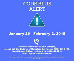 Blue alerts have been active in the state of texas since governor rick perry signed and executive order in 2008 to speed up the apprehension. Alert Code Blue Alert In Effect Today City Of Newark Nj City Hall Facebook