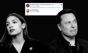 Elon Musk gets duped by a parody AOC account and sparks a Twitter feud -  Tech