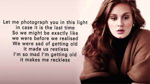 I'm so mad i'm getting old. Adele When We Were Young Lyrics From New Album 25 Preview Youtube