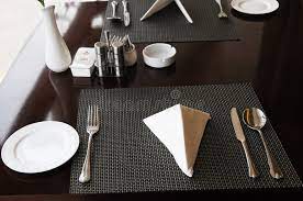 For banquet style setup using large round tables you should leave a space of 60 minimum. 2 267 Cafeteria Table Setting Photos Free Royalty Free Stock Photos From Dreamstime