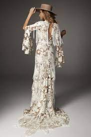 Dakota Gown Love Spell Collection Rue De Seine Fringe Wedding Dress Boho Chic Wedding Trendy Wedding Dresses