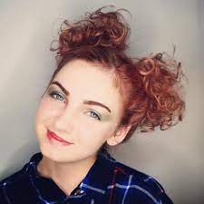 35 Most Alluring Hairstyles For Frizzy Hair Short Hair Bun Curly Hair Styles Bun Hairstyles