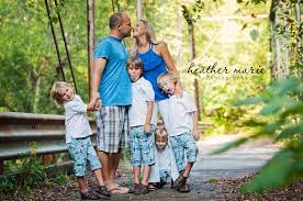 Happy Family Of Six All Boys Family Picture Poses Family Photo Pose Blended Family Pictures