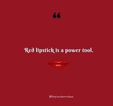 80 Red Lipstick Quotes And Captions For Instagram Photos