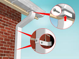 The first thing you need to know about painting your gutters is that you should not try to do it by yourself. How To Install Rain Gutters With Pictures Wikihow