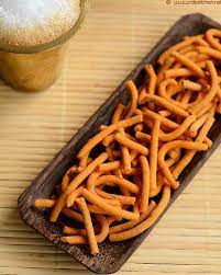 Garlic Karasev Recipe Diwali Snacks Raks Kitchen Recipe Diwali Snacks Snacks Indian Food Recipes Vegetarian