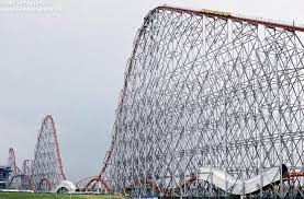 Steel Dragon 2000 At Nagashima Japan 318 Tall 95 Mph And The Worlds Longest Coaster At 8133 L Best Roller Coasters Fastest Roller Coaster Roller Coaster