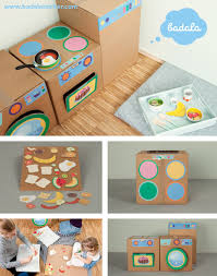 Kitchen In 2020 Karton Basteln Karton Kinder Kartonschachteln