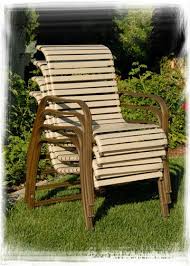 Homecrest S Fiesta Strap Collection Is Easily Stackable Unfortunately The Fiesta Strap Cha Casual Outdoor Furniture Patio Furniture Collection Outdoor Living