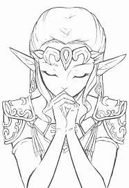 Legend Of Zelda Coloring Book Luxury Princess Zelda The Legend Zelda Ocarina Of Time Zelda Drawing Fairy Coloring Pages Zelda Tattoo
