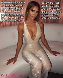 Wife Massages Balls Of Hubby In Chastity Denial Caption Cuckold Club