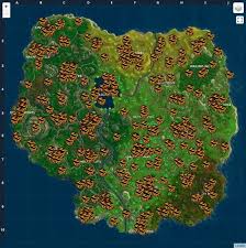 L Emplacement De Tous Les Coffres Dans Fortnite Battle Royale Avec Images Battle Royale Fortnite Fond Ecran Carte