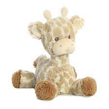 Baby Safe Plush Giraffe Rattle Aurora In 2020 Giraffe Stuffed Animal Giraffe Plush Baby Stuffed Animals