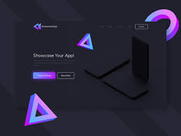 All objects and layers are perfectly customisable and everything is grouped within it's respective place. Free App Showcasing Adobe Xd Website Landing Page Template Xd File