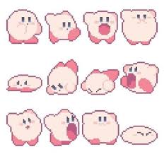 Pin By Nyan Kawaii On Kirby Gf Memes Pixel Art Kirby