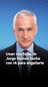 🔍 ¡Cuidado! Están intentando engañar a hispanos con voz falsa de Jorge  Ramos hecha con Inteligencia Artificial., Se trata de un supuesto servicio  de alivio de deudas., Tras denunciar la publicidad ...