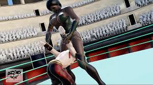 SatriaPara MMD SFM facesitting femdom