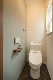 株式会社夢工房キッチンくらぶ トイレ 手洗い インテリア かわいい家 注文住宅 toilet 自然素材 おしゃれ 家 home house シンプル 木 カフェ風 名古屋 トイレのデザイン トイレ レイアウト トイレ 壁紙 おしゃれ