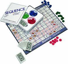 Large sequence game card game. Amazon Com Jax Sequence In A Tin Original Sequence Game With Folding Board Cards And Chips Multi Color 5 Toys Games