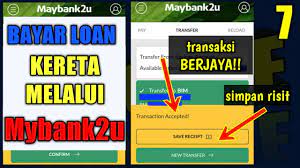 Sekiranya anda ingin membuat pembayaran menggunakan maybank2u, masukkan nombor akaun dan tambahkan 90010 pada akhir. Cara Bayar Loan Kereta Melalui Mybank2u Youtube