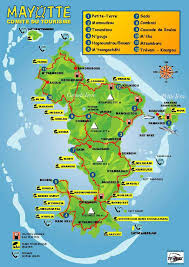 The flag of mayotte (also called maoreacute; Mayotte Map And Mayotte Satellite Images