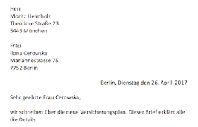 It is essential that structure of the formal letter follows these conventions, because they have to reflect official character. How To Write A Letter In German Study Com
