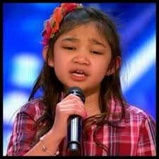 A 17 year old singer named Louisa Johnson stepped