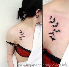 Hovering and flying in the dark, bats are the creatures of nightmares that symbolize quite a umber of meanings. Bats Tattoo Neck Tattoo Tattoos Bat Tattoo