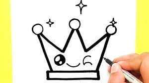 Drawing sites and drawing websites go over it plenty. How To Draw A Supper Cute Crown Step By Step Very Easy Draw Cute Things Youtube