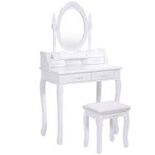 Makeup Vanity Set Makeup Vanities Bedroom Furniture The Home Depot