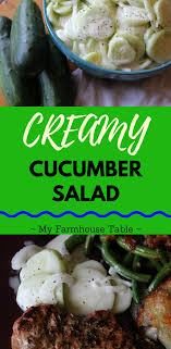 Creamy Cucumber And Onion Salad My Farmhouse Table