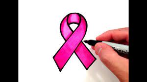 Indicate the disease or disorder the individual has along with the age of onset below the symbol. How To Draw A Pink Ribbon Youtube
