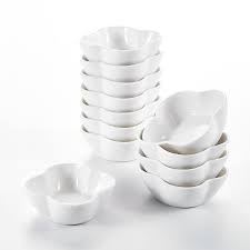 Malacasa Porcelain Ramekin Set Of 12 Bake Ware Reusable Eco Friendly Dishwasher Safe 018 Lowes Com In 2021 Kitchen Ware Sets Ramekin Dishes Porcelain