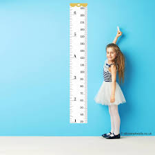 Tape Measure Height Chart Wall Sticker