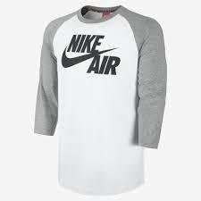 Black And White Nike T Shirt Mens The Nike Basketball 3 4 Sleeve Raglan Men S Shirt Nike Mens Shirts Mens Outfits Mens Shirts