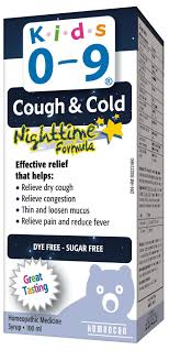 Kids 0 9 Cough Cold Nighttime Formula Syrup Great Tasting