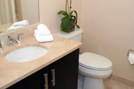Discover the best small bathroom designs that will brighten up oftentimes i like to paint small bathrooms typically windowless rooms a dark color, like black. How To Use Light Dark Paint Colors To Make Small Bathrooms Look Bigger The Painters Inc