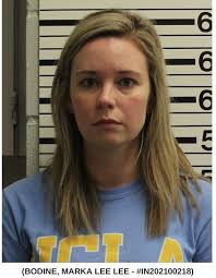 On Saturday, April 17, arrested former TISD employee, Marka Bodine, for  Continuous Sexual Abuse of a Child. Bodine was booked into the Harris  County Jail. If you have information pertaining to this