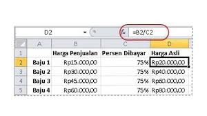 Cara Menghitung Persen Di Excel Mudah Dipraktikkan Tekno Liputan6 Com