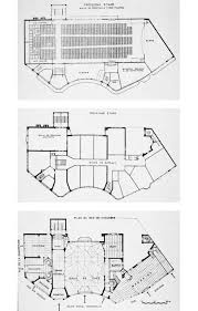 Victor Horta Maison Du Peuple Plan Brussels 1896 1899 Architecture Art Nouveau Architecture Futuristic Interior