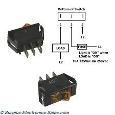 You might want to review the article on toggle switch wiring before proceeding. Spst 10a 125vac Illuminated Rocker Switch 1 59