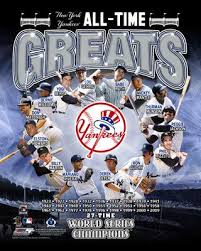 New York Yankees All Time Greats 14 Legends 27 World Series Premium Poster Print New York Yankees New York Yankees Logo New York Yankees Baseball