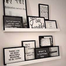 Inspirational motivating quote on picture frame. Instagram Photo By Mandycapristo Official Mandy Grace Capristo Statigram Picture Frame Shelves Ikea Picture Frame Decor