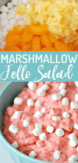Cherry Jello Marshmallow Salad Finding Zest