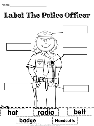 Part Of A Free Download To Help Foster Relationships With Police Officers Community Helpers Worksheets Community Helpers Preschool Community Helpers