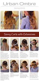 Savvy Curls Urban Ombre A Fashion Blog Cool Hairstyles Thick Hair Styles How To Curl Your Hair
