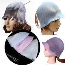 Topi highlight plastik / cat rambut + kaitan: Magicap Topi Highlight Cat Rambut Topi Bleaching Alat Pewarna Rambut Topi Cat Rambut Topi Semir S430 Shopee Indonesia