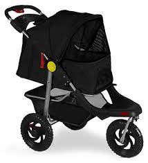 Oxgord Pet Stroller Cat Dog 3 Wheel Walk Jogger Travel Folding Carrier Deluxe Bk Dog Stroller Cat Stroller Pet Stroller